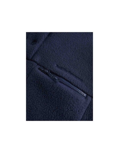 Peak Performance W Fleece Snap T Neck sweatshirt blue