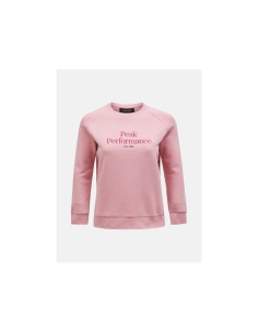 Peak Performance W Original Crew Pink Sweatshirt