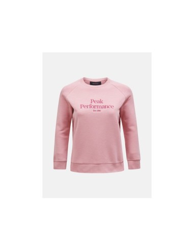 Peak Performance W Original Crew Pink Sweatshirt