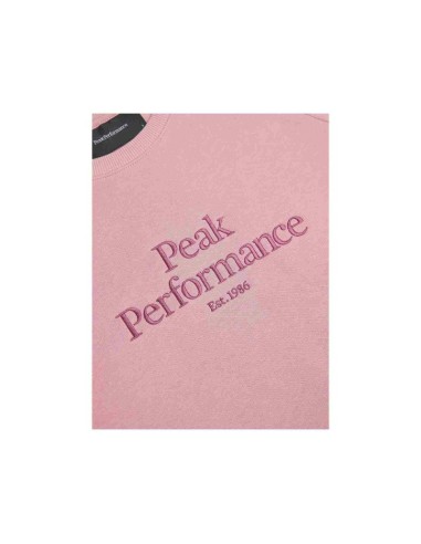Peak Performance W Original Crew Pink Sweatshirt