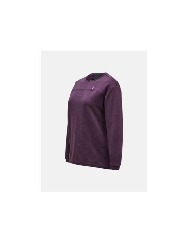 Peak Performance W Trail Polartec Crew Purple Sweatshirt