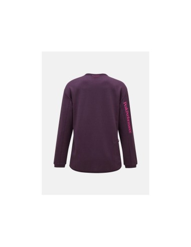 Peak Performance W Trail Polartec Crew Purple Sweatshirt