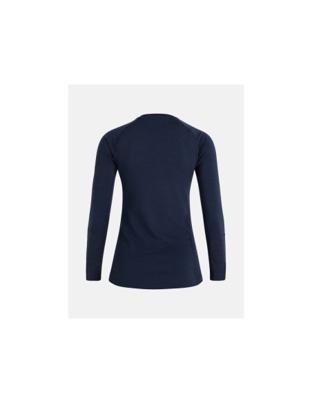 Peak Performance W Magic Crew Thermal Shirt Blue