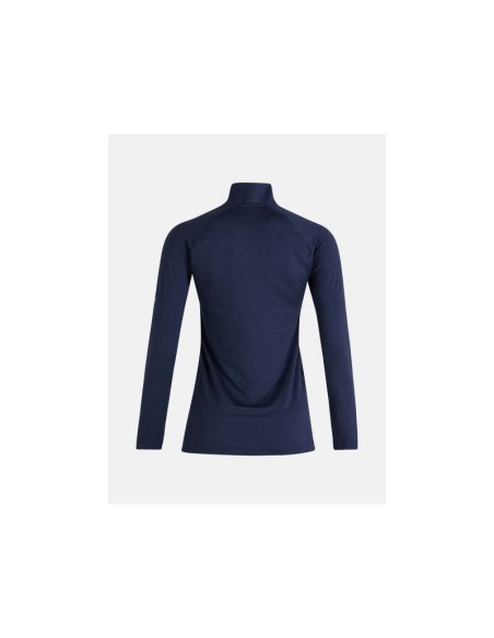 Peak Performance W Spirit Half Zip Thermal Shirt Blue