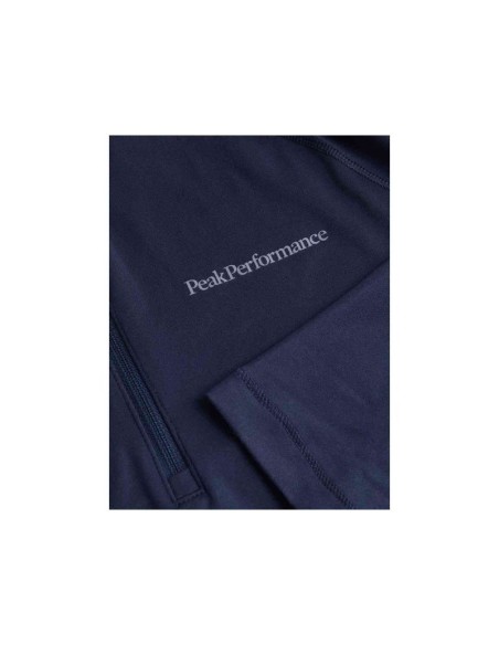 Peak Performance W Spirit Half Zip Thermal Shirt Blue
