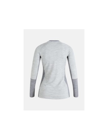 Peak Performance W Magic Crew Thermal Shirt Gray