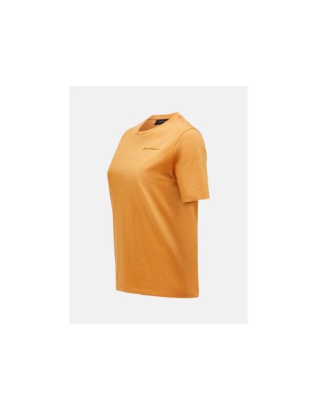Peak Performance W Original Small Logo Tee Orange
