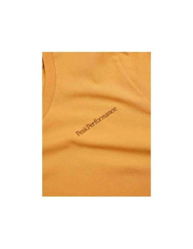 Peak Performance W Original Small Logo Tee Orange