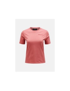 Peak Performance W Original Small Logo Tee Pink TShirt
