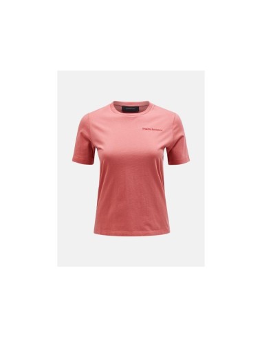Peak Performance W Original Small Logo Tee Pink TShirt