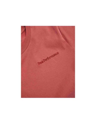Peak Performance W Original Small Logo Tee Pink TShirt