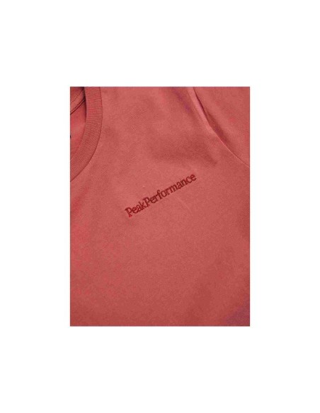 Peak Performance W Original Small Logo Tee Pink TShirt