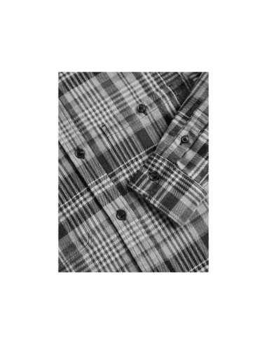 Peak Performance W Heavy Cotton Shirt Black Checkered