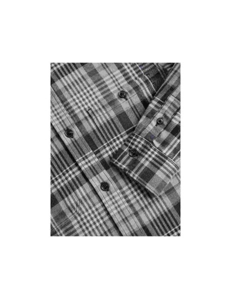 Peak Performance W Heavy Cotton Shirt Black Checkered