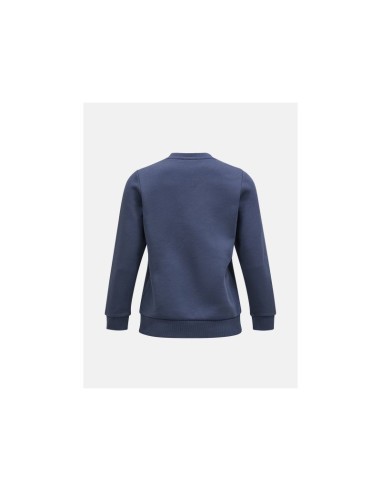 Peak Performance W Original Small Logo Crew Sweatshirt Blue