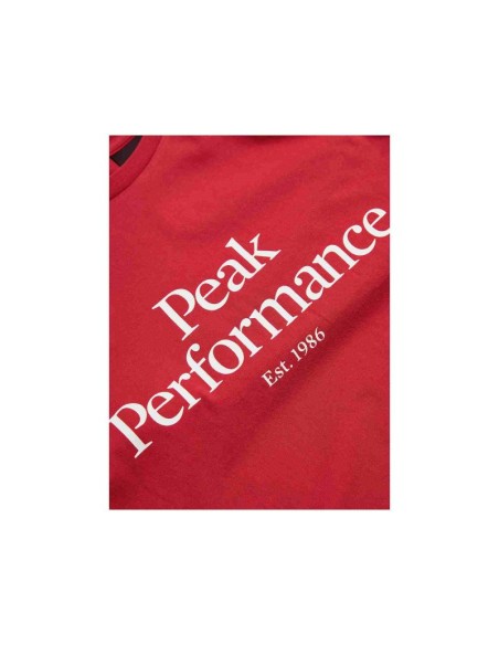 TShirt Peak Performance M Original Tee red