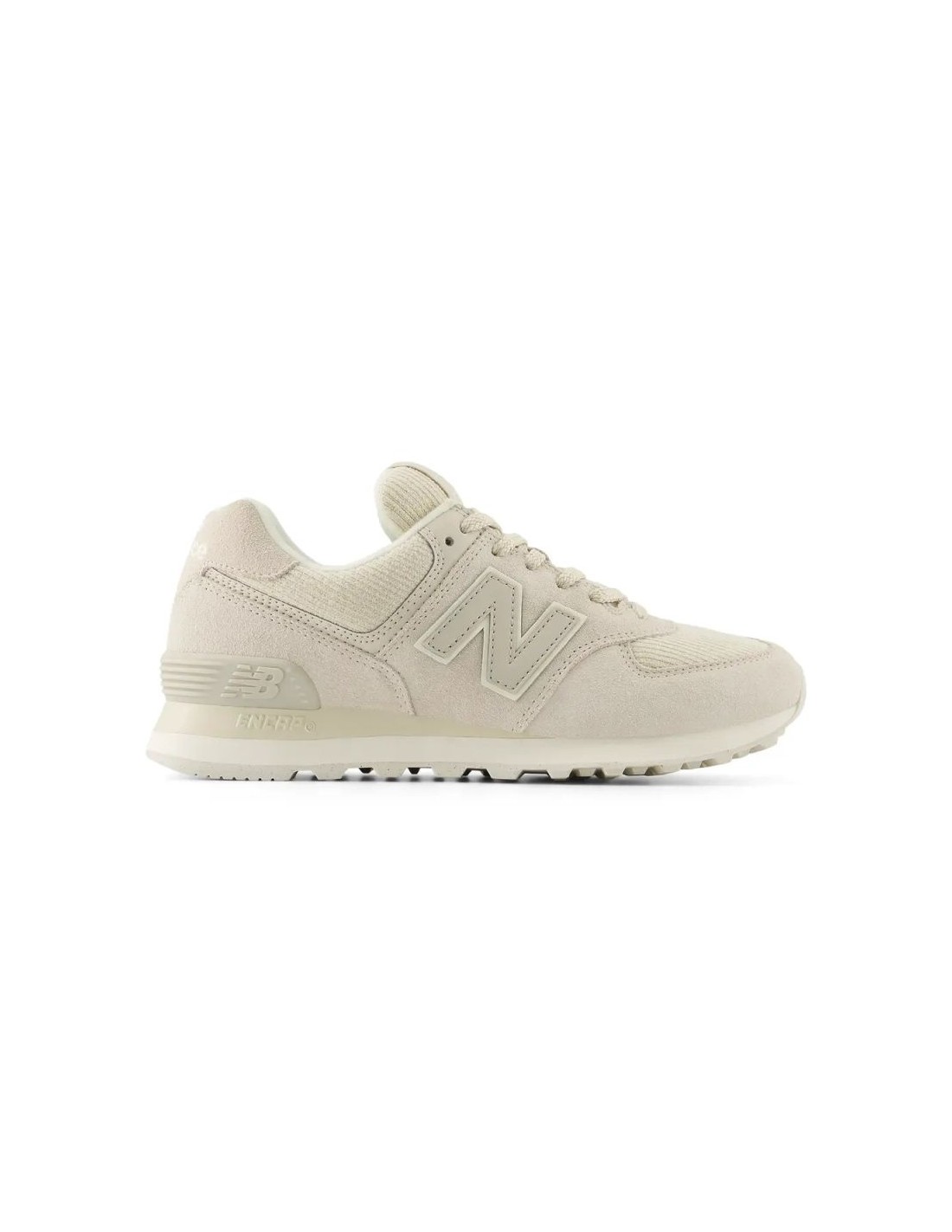New Balance WL574 beige Lifestyle women's sneakers WL574CBG