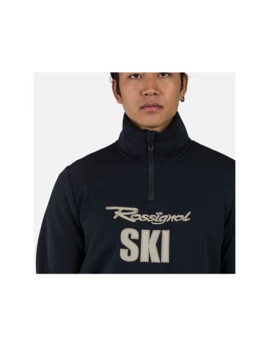 Rossignol Signature Ski Hz Fleece Sweatshirt Black