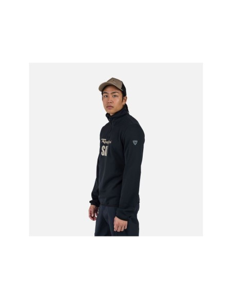 Rossignol Signature Ski Hz Fleece Sweatshirt Black