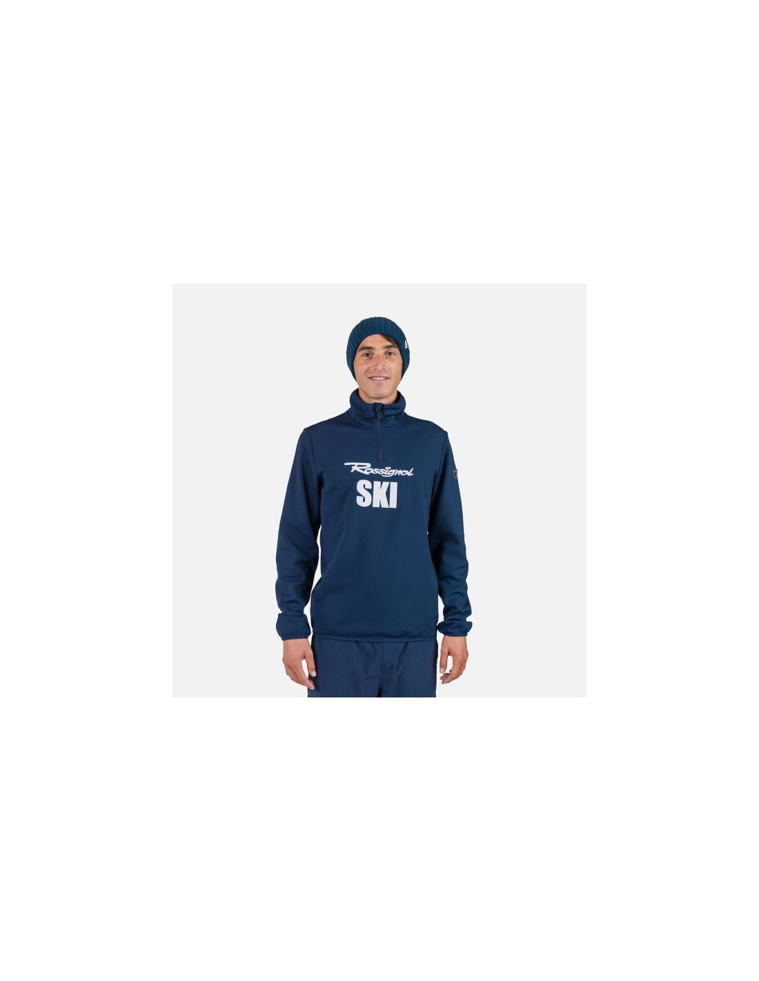 Rossignol Signature Ski Hz Fleece Navy Blue Sweatshirt