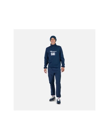 Rossignol Signature Ski Hz Fleece Navy Blue Sweatshirt