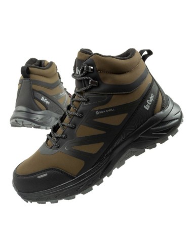 Lee Cooper men's winter hiking boots insulated waterproof green