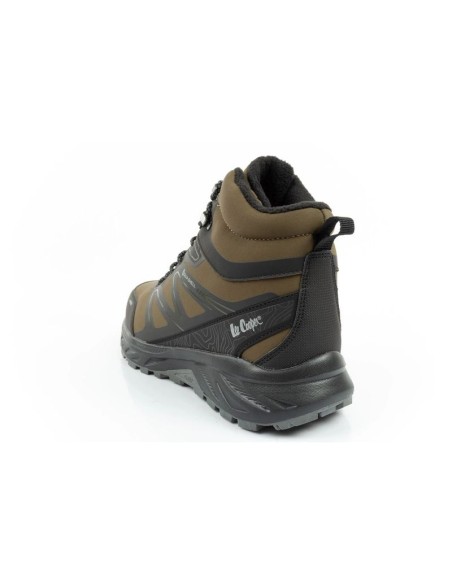 Lee Cooper men's winter hiking boots insulated waterproof green