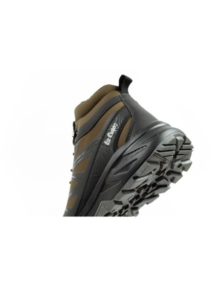 Lee Cooper men's winter hiking boots insulated waterproof green