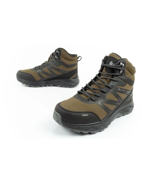 Lee Cooper men's winter hiking boots insulated waterproof green