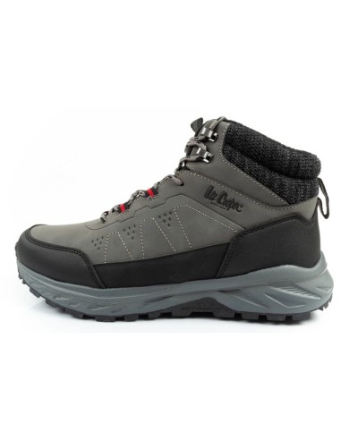 Lee Cooper men's winter hiking boots insulated ankle boots gray