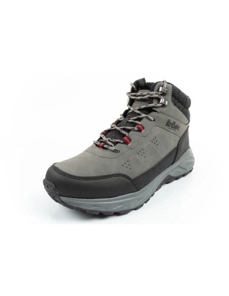 Lee Cooper men's winter hiking boots insulated ankle boots gray