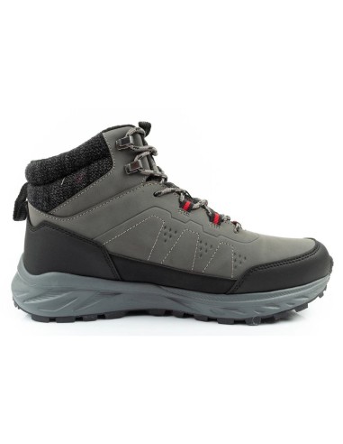 Lee Cooper men's winter hiking boots insulated ankle boots gray