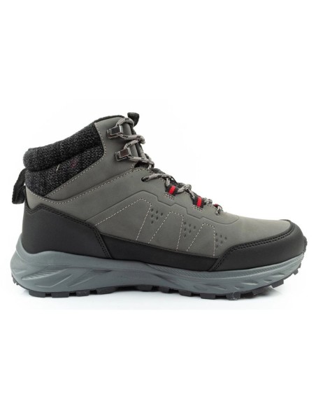 Lee Cooper men's winter hiking boots insulated ankle boots gray