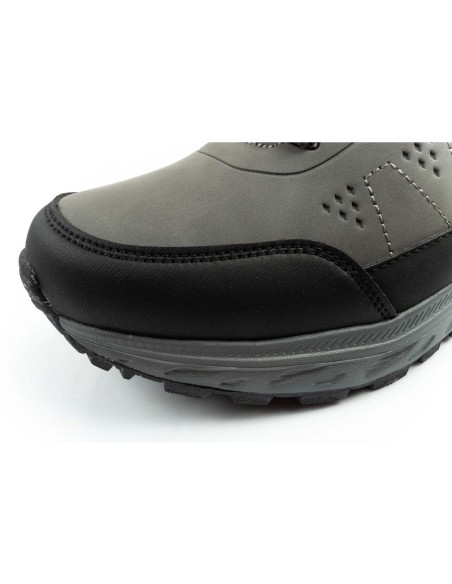 Lee Cooper men's winter hiking boots insulated ankle boots gray