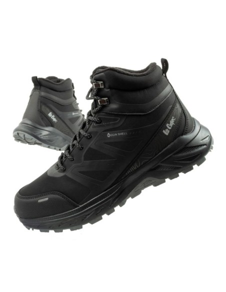 Lee Cooper men's winter hiking boots insulated waterproof black