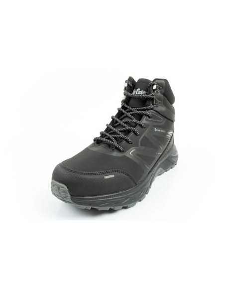 Lee Cooper men's winter hiking boots insulated waterproof black