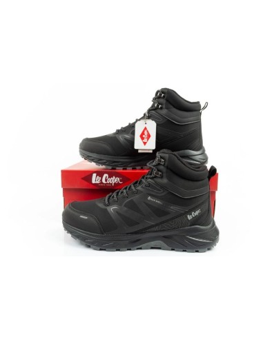 Lee Cooper men's winter hiking boots insulated waterproof black