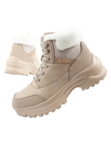Lee Cooper women's winter trekking sports shoes Lee Cooper insulated beige