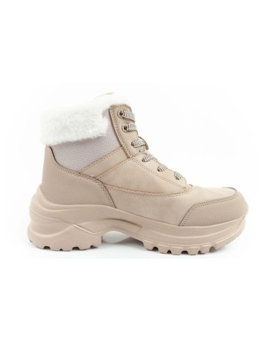 Lee Cooper women's winter trekking sports shoes Lee Cooper insulated beige