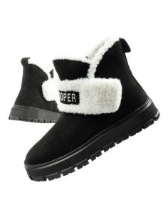 Lee Cooper women's boots winter boots fashionable sheepskin insulated leather