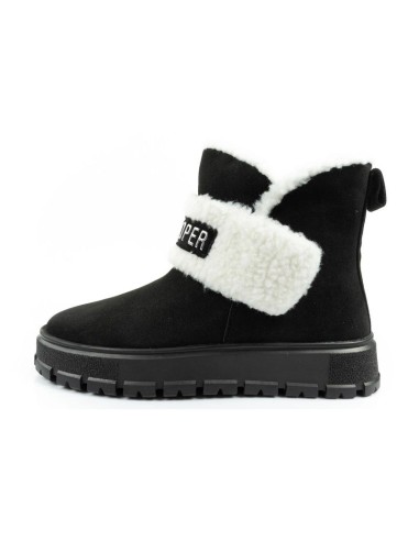 Lee Cooper women's boots winter boots fashionable sheepskin insulated leather