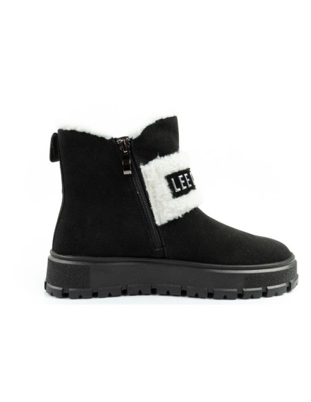 Lee Cooper women's boots winter boots fashionable sheepskin insulated leather