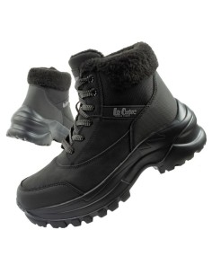 Lee Cooper women's winter hiking sports shoes insulated black laceup