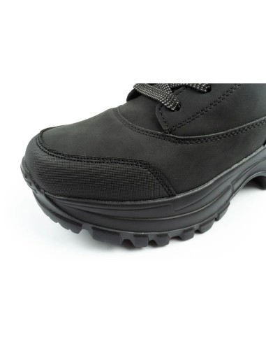 Lee Cooper women's winter hiking sports shoes insulated black laceup