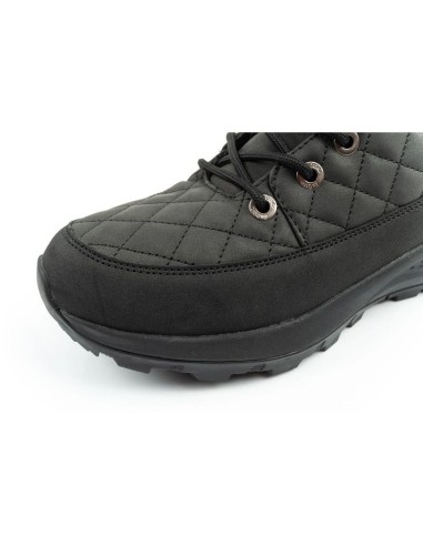 Lee Cooper women's winter hiking sports shoes insulated black ecoleather