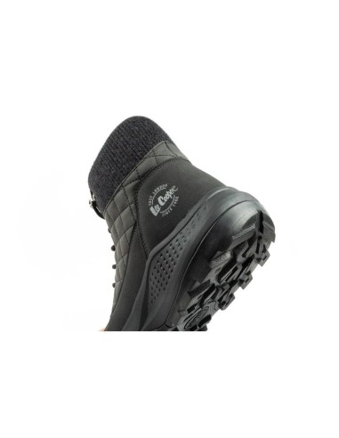 Lee Cooper women's winter hiking sports shoes insulated black ecoleather