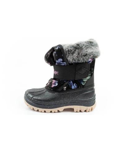 Lee Cooper winter boots children's insulated snow boots for girls black