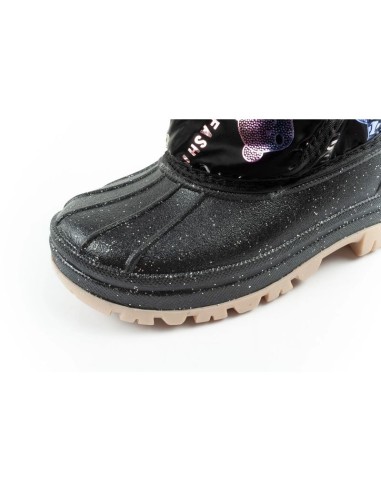 Lee Cooper winter boots children's insulated snow boots for girls black