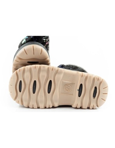 Lee Cooper winter boots children's insulated snow boots for girls black