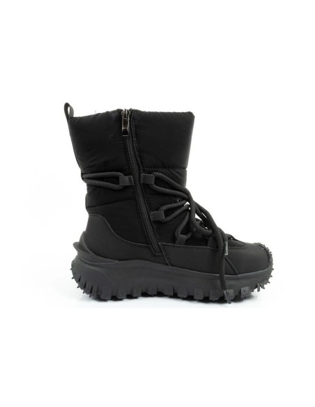 Lee Cooper women's winter hiking sports shoes insulated black natural leather